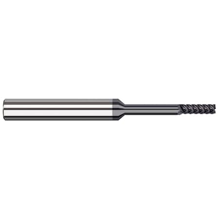 Harvey Tool 5 FL - 0.0470'', 3/64 Cutter DIA x 0.1410'' LOC x 0.2500'', 1/4 Reach - AlTiN Nano Coated 718247-C6
